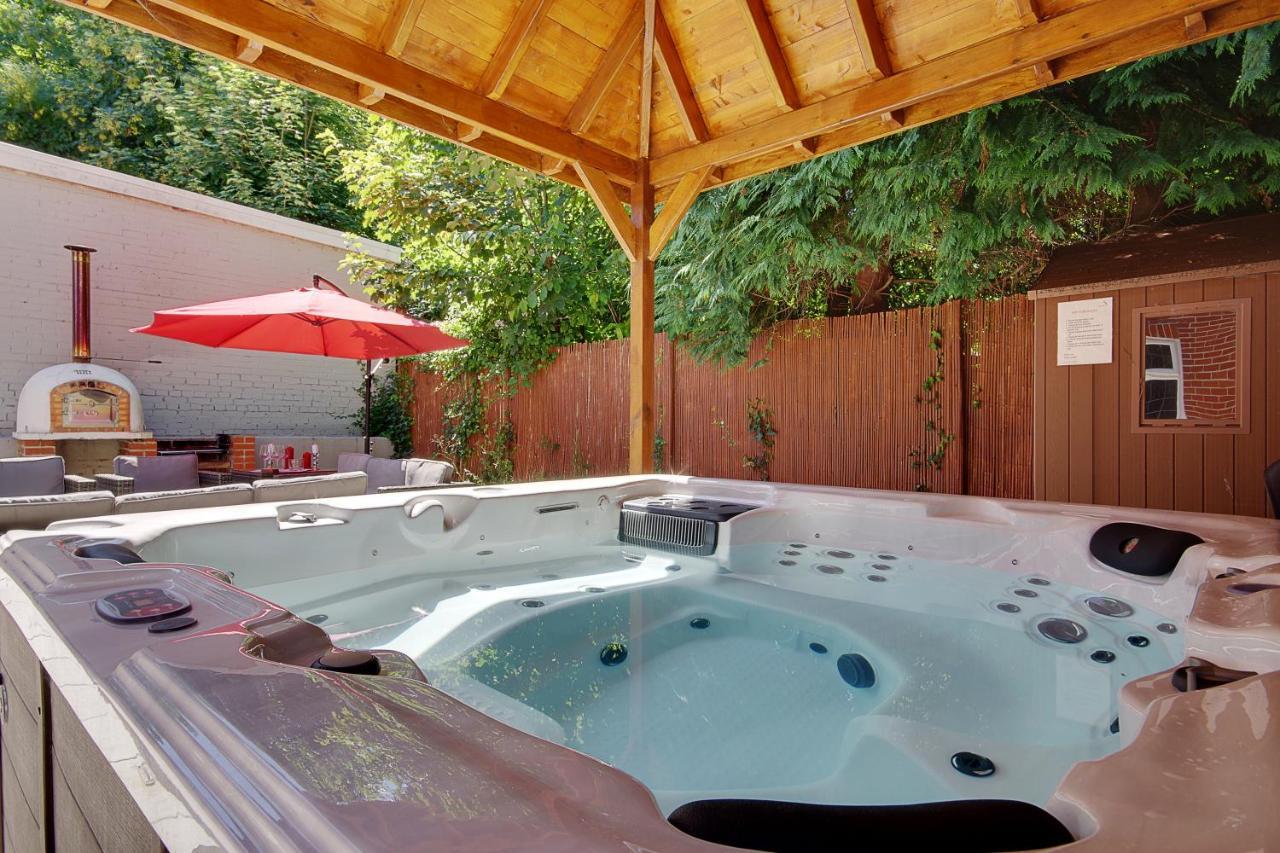 Cragside Villa With Hot Tub بورنماوث المظهر الخارجي الصورة
